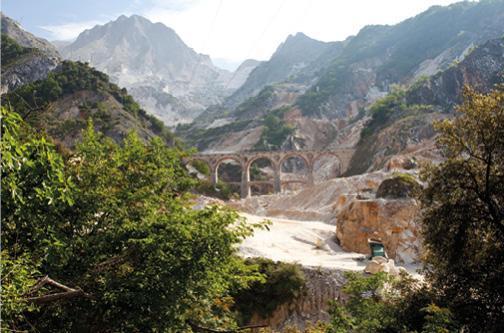 Carrara Marmor aus der Toskana