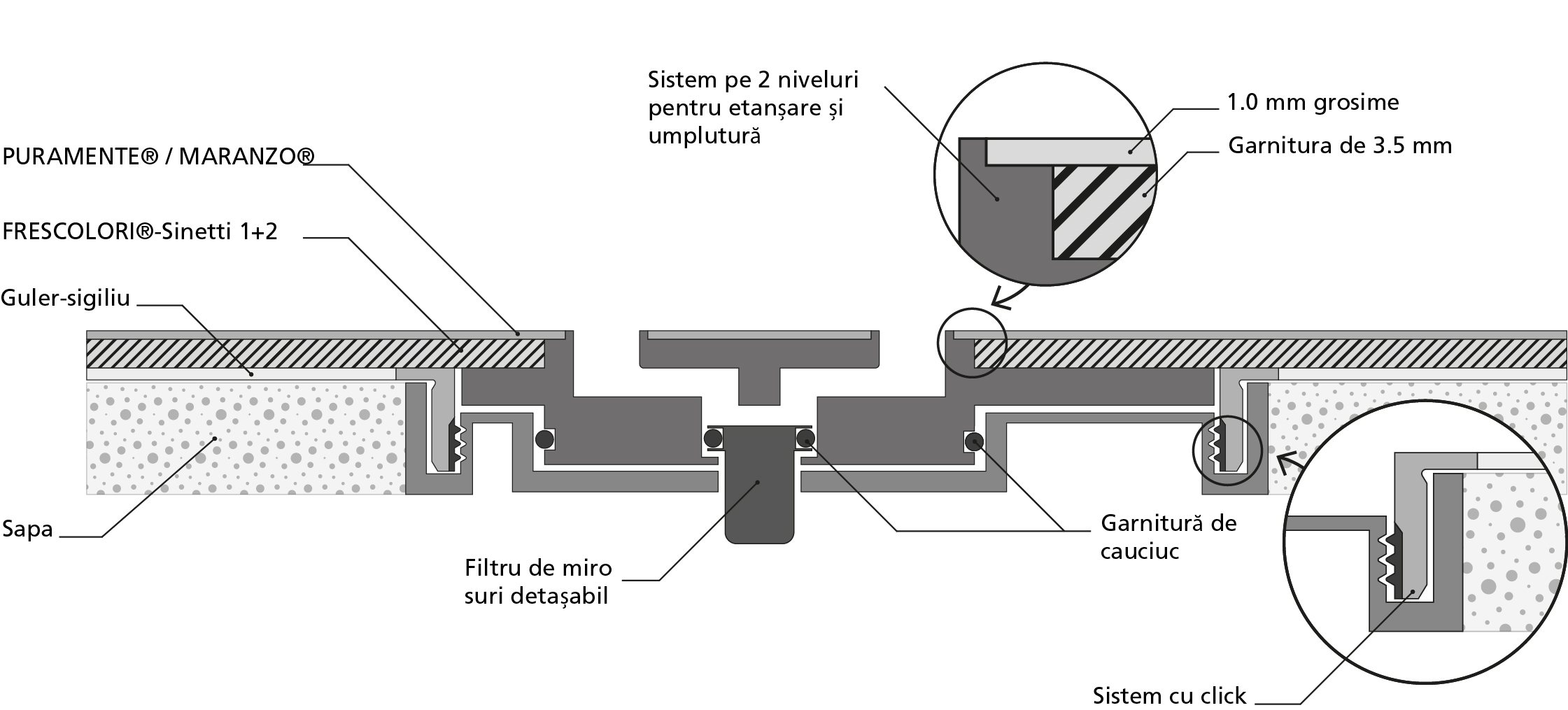 Carrara Marmor aus der Toskana